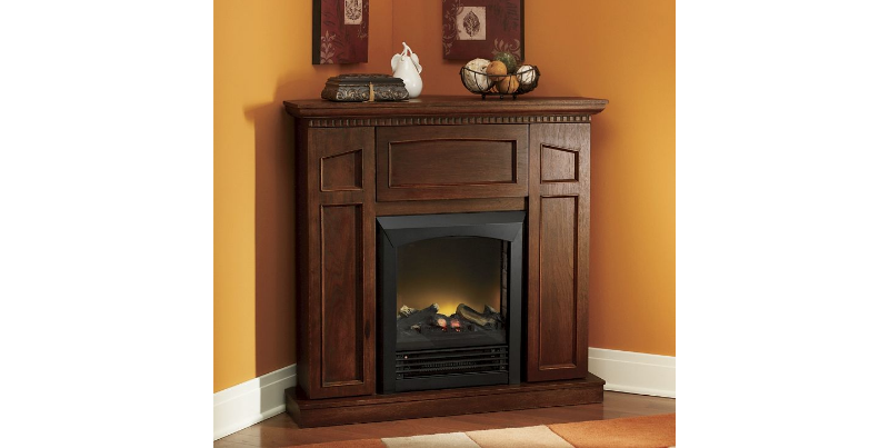Convertible Electric Fireplace with...