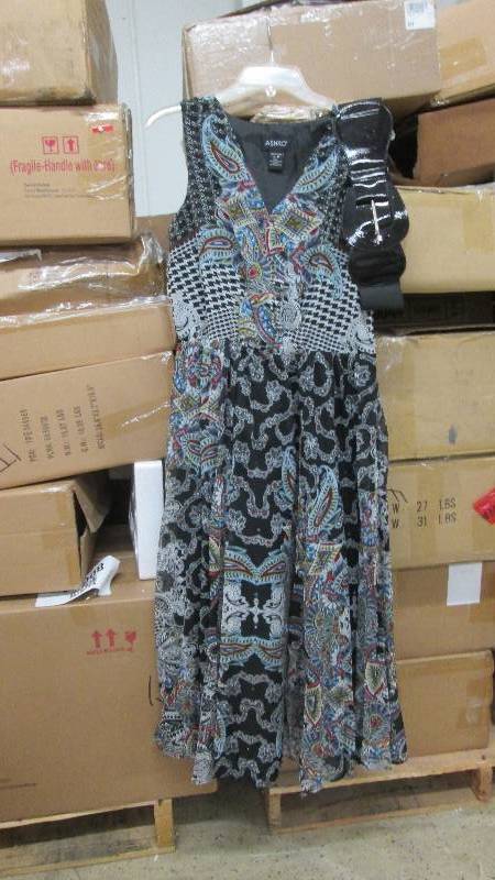 Size 12 Ashro Dress with Wide Black...