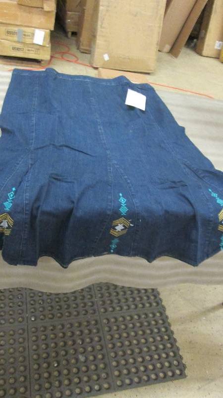 Ashro 26W Jean Skirt...