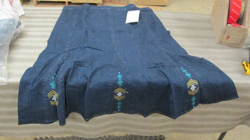 Ashro 26W Jean Skirt...