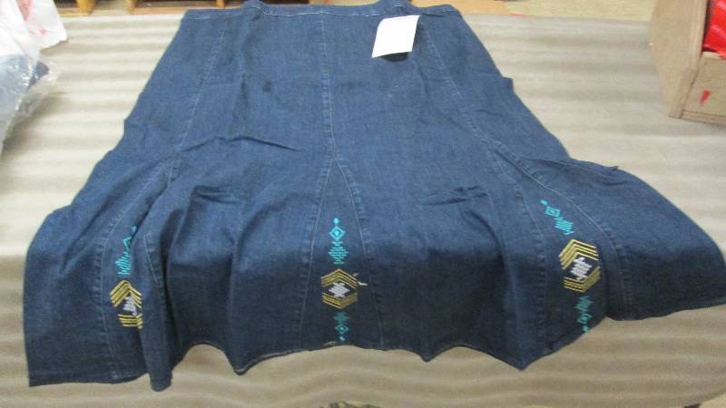 Ashro 26W Jean Skirt...