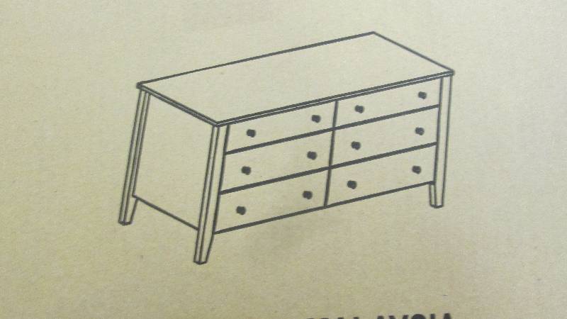 Emil 6-Drawer Lowboy open box Retai...