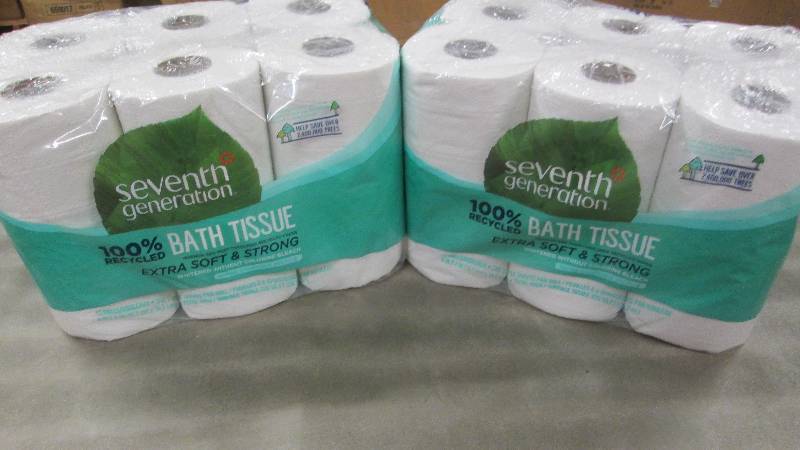 Lot of 2- 12 Roll Pks Seventh Gener...