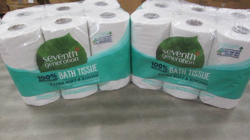 Lot of 2- 12 Roll Pks Seventh Gener...