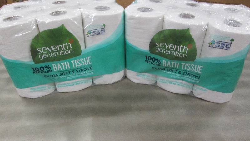 Lot of 2- 12 Roll Pks Seventh Gener...