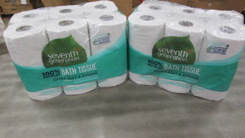 Lot of 2- 12 Roll Pks Seventh Gener...