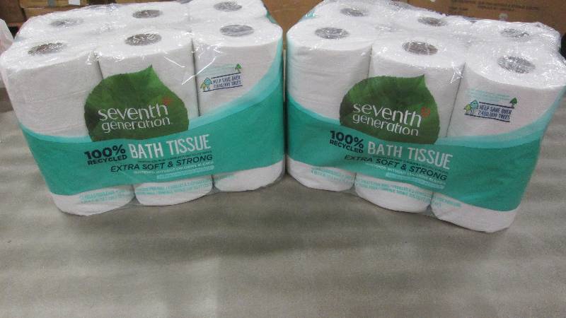Lot of 2- 12 Roll Pks Seventh Gener...