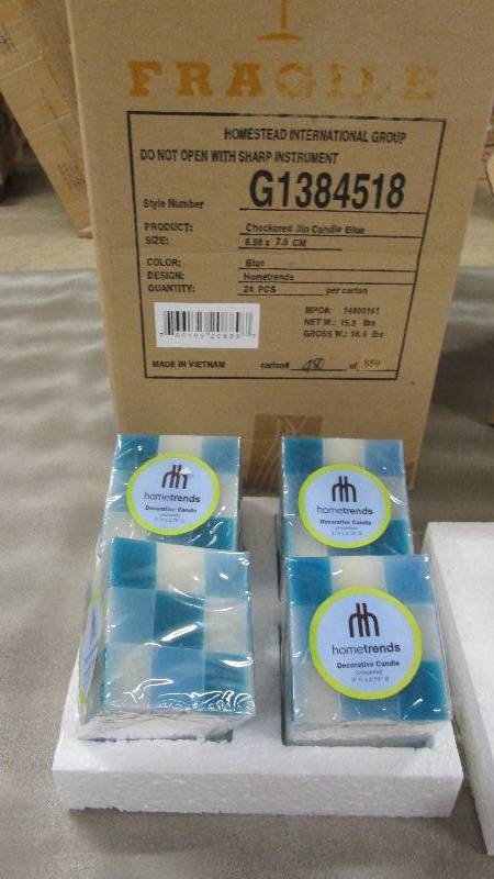 Case of 24( 6 boxes of 4) HomeTrend...