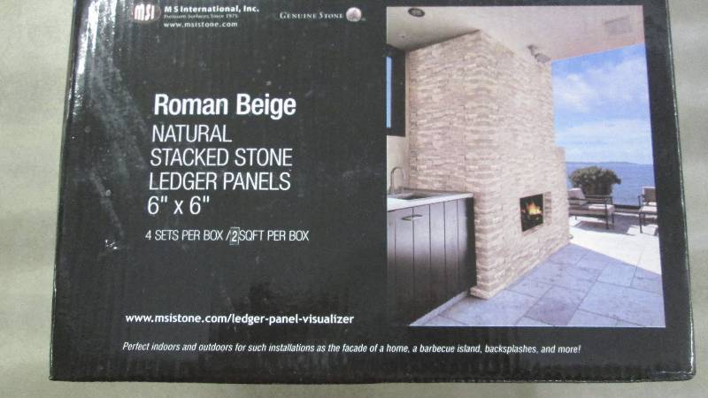 9 Cases MSI Roman Beige Stacked Led...
