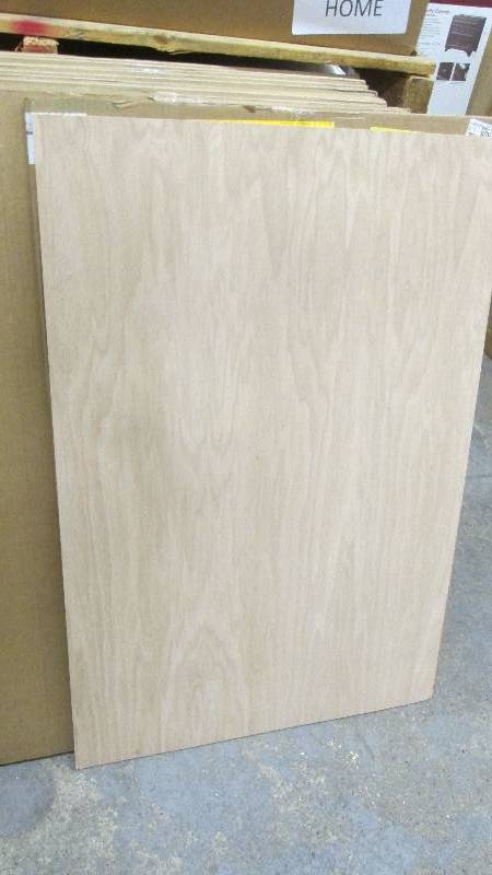 Lot of 10 Unfinished Oak 25x34.5 Ba...