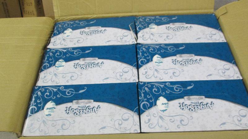 Georgia Pacific FACIAL TISSUE, ANGE...