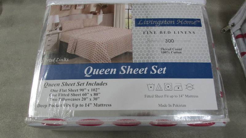 Livingston Home 300 Count Queen She...