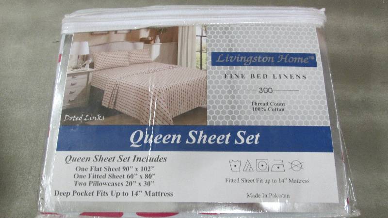Livingston Home 300 Count Queen She...