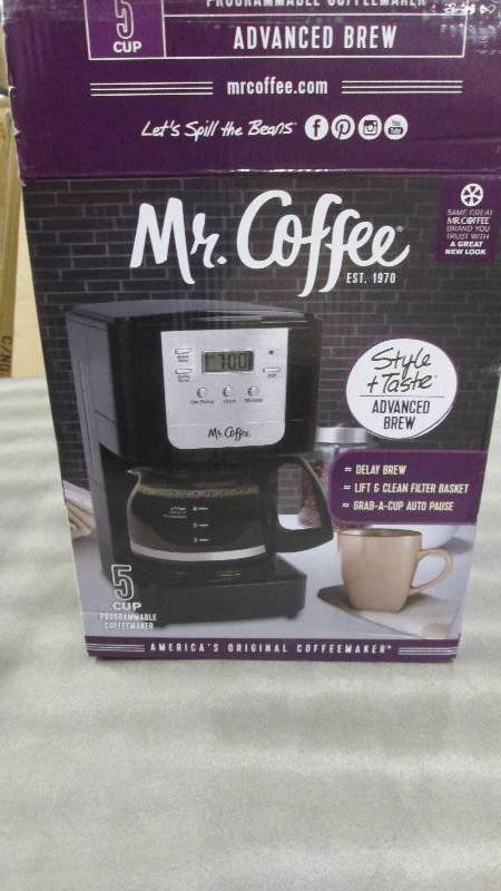 Mr. Coffee 5 cup Programmable Coffe...