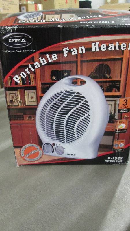 Optimus Portable Fan Heater...