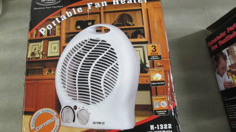 Optimus Portable Fan Heater...