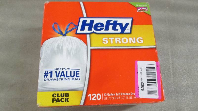 Hefty 120 pk Tall Kitchen Drawstrin...