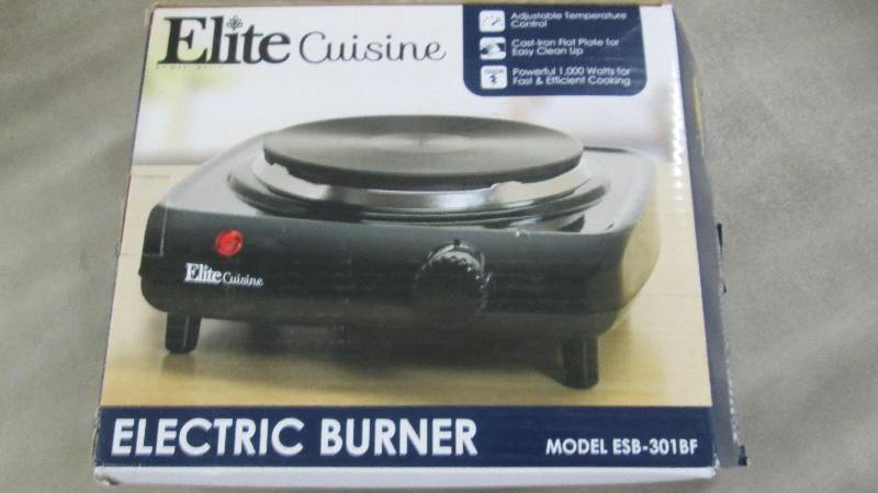 Elite Cuisine Electric Burner teste...