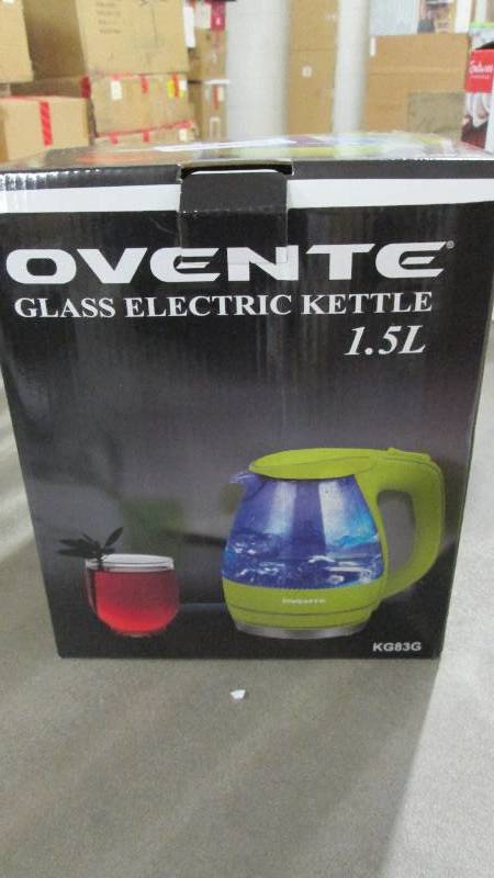 Ovente Glass Electric Kettle 1.5 L...