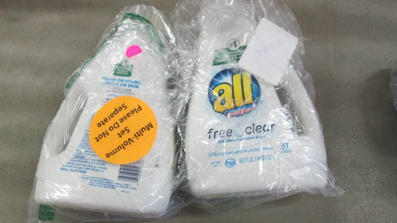 2 Bottles of All Free Clear HE Laun...