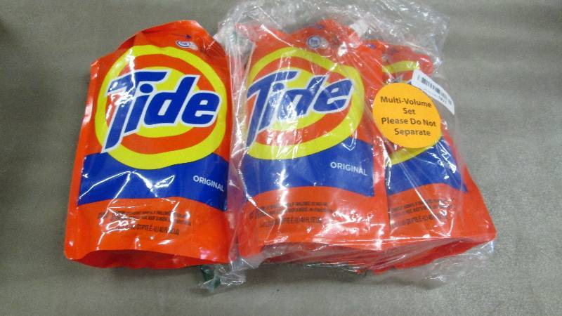 Lot of 3 Tide -48fl oz HE Laundry D...