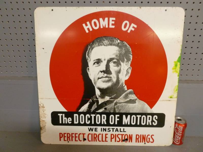 lot 20 image: Vintage Sign