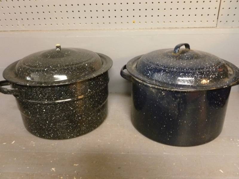 lot 38 image: Canning Kettles