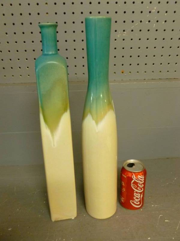 lot 94 image: Glazed Stoneware Vases