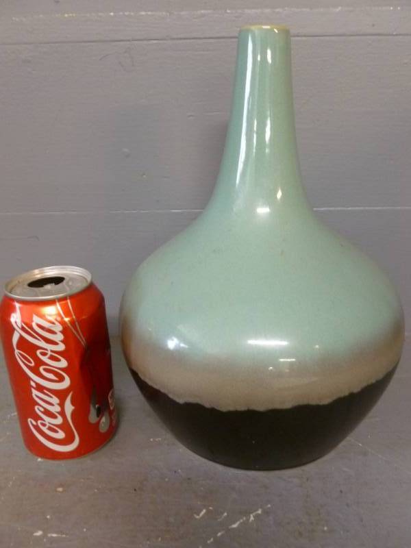 lot 110 image: Glazed Stoneware Vase