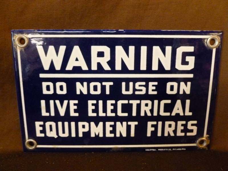 lot 135 image: Vintage Sign