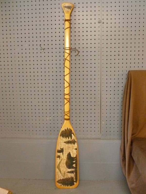 lot 151 image: Wooden Oar
