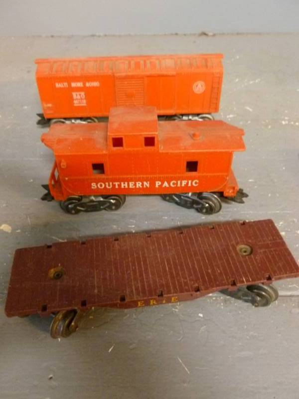 lot 227 image: Vintage Train Cars