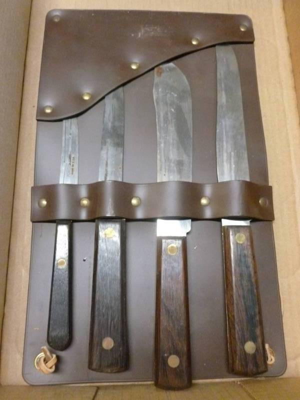 lot 233 image: Forged Steel Knife Set