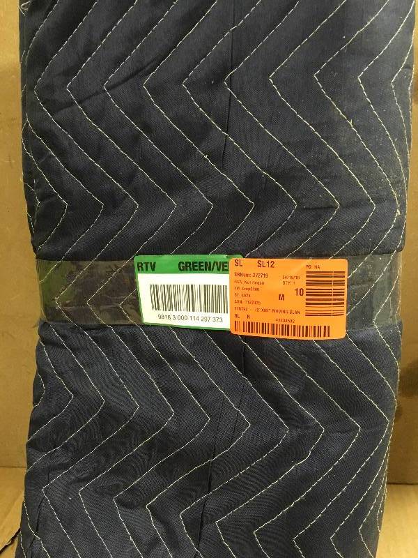 lot 37 image: Blue Rug in good condition