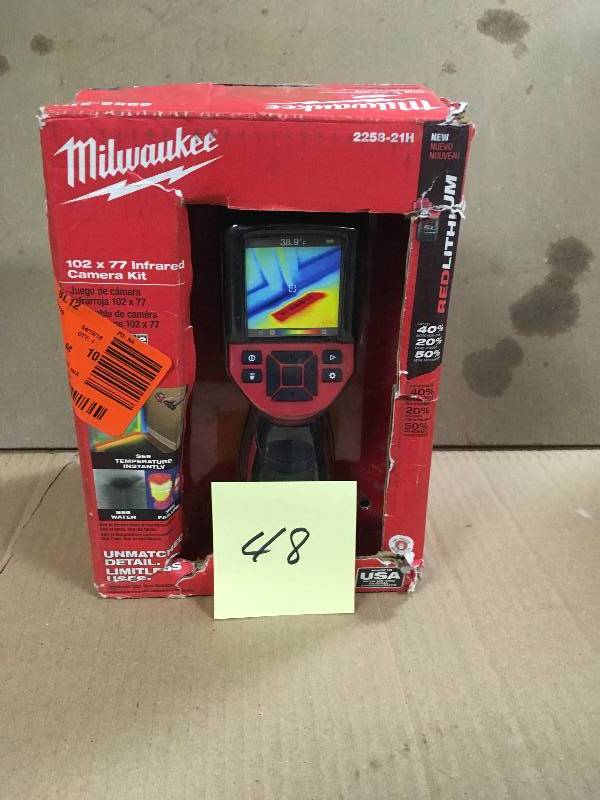 lot 48 image: Milwaukee 102 x 77 infrared camera Kit in good condition
