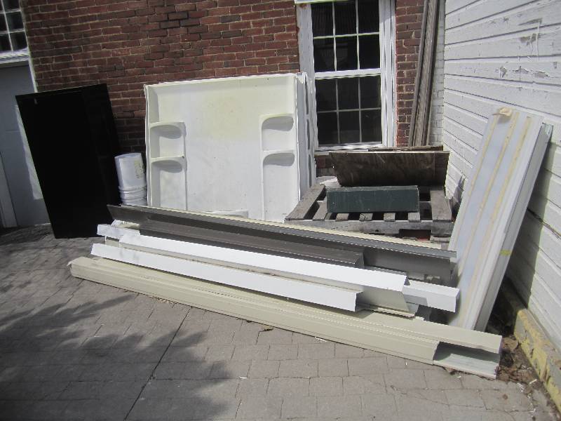 lot 3 image: Large Lot of Metal, Pallets Etc See...