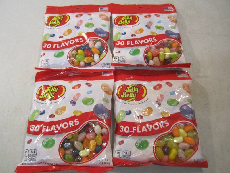 lot 14 image: 4 Bags Jelly Belly Gourmet Jelly Be...