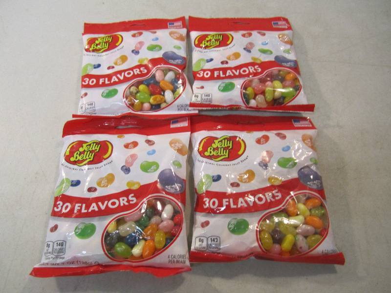 lot 15 image: 4 Bags Jelly Belly Gourmet Jelly Be...