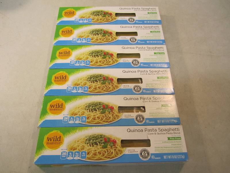 lot 21 image: 6 Boxes Quinoa Pasta Spaghetti Best...