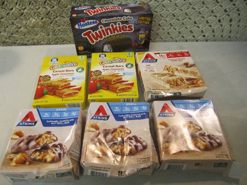 lot 30 image: Mix Lot 7 Boxes of Misc Snacks See ...
