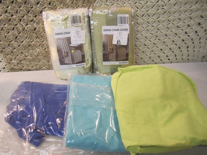 lot 51 image: 5 Misc Chair Covers  BS...