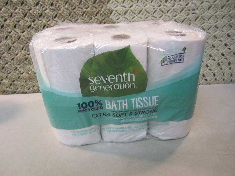 lot 72 image: 12 Roll Pack 2-Ply Bath Tissue  F-1...