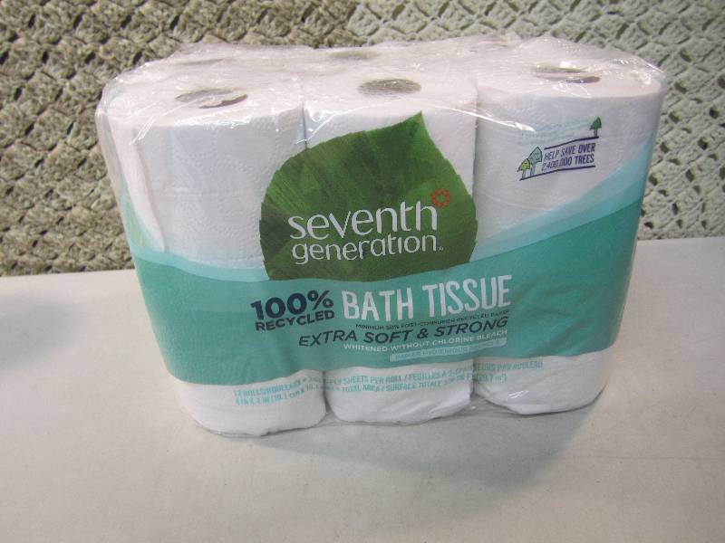 lot 74 image: 12 Roll Pack 2-Ply Bath Tissue  F-1...