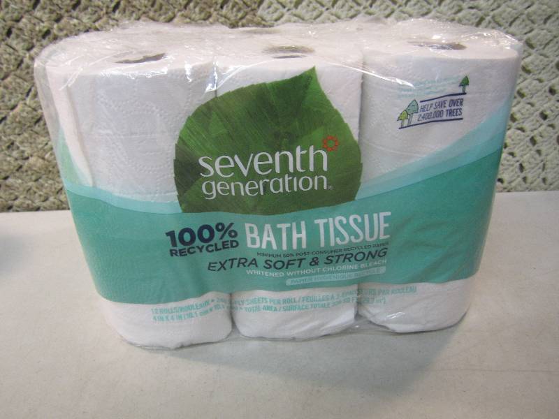 lot 75 image: 12 Roll Pack 2-Ply Bath Tissue  F-1...