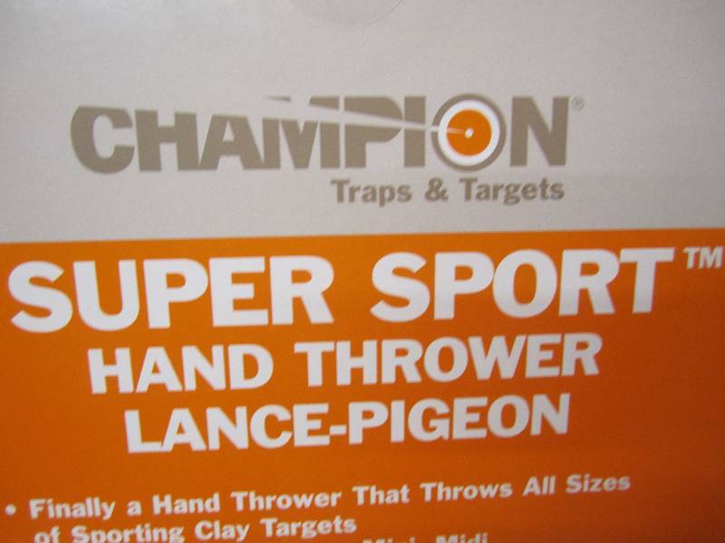 lot 100 image: Champion Traps & Targets Super Spor...