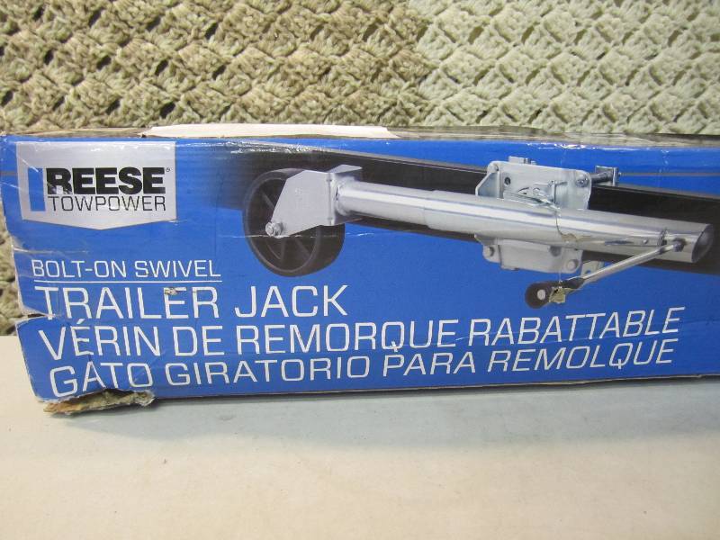 lot 147 image: Reese Bolt-On Swivel Trailer Jack O...