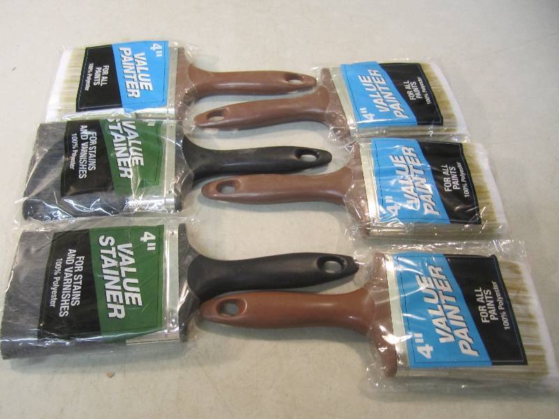 lot 157 image: 6 - 4 Paint Brushes  BS...