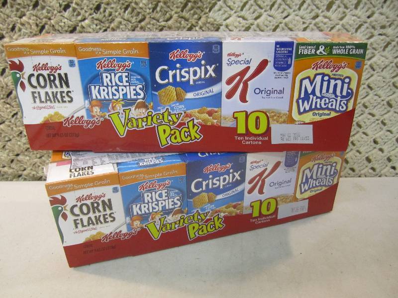 lot 163 image: 2 Packs with 10 Boxes each of Singl...