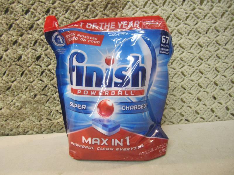 lot 172 image: Large Bag of Finish Powerball Dishw...