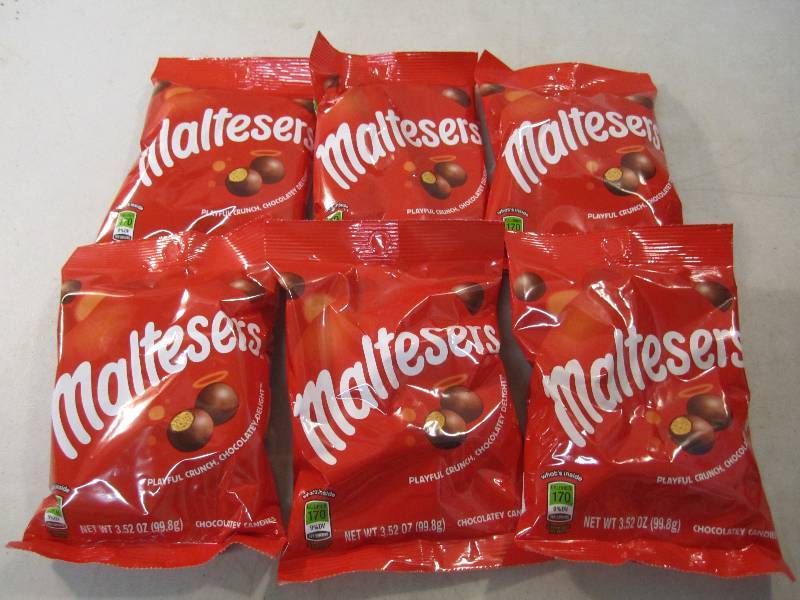 lot 194 image: 6 Bags Maltesers  Best by May 2018 ...